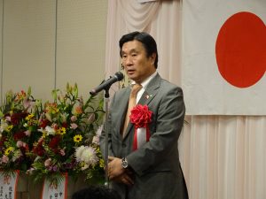 日華親善神戶市會議員連盟會長安達和彥