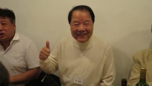 東京媽祖廟詹德薰董事長也來吃羊肉美食