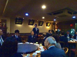 青年部馮明輝部長感謝代表處對青年部支持