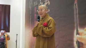 佛光山人間佛教研究院院長覺培法師講述星雲大師人間佛法概念