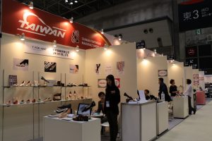 台灣鞋業展館，廠商希望透過參展，尋求OEM合作及推廣自有品牌。