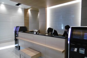 LOBBY採飯店式CHECKIN服務