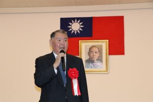 駐日代表處僑務組組長王東生致詞