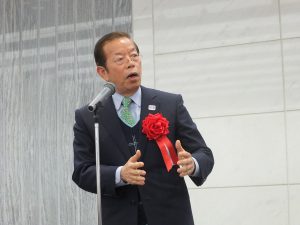 台北駐日経済文化代表処の謝長廷代表も祝辞を述べた