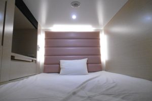 客室比一般膠囊旅館寬敞