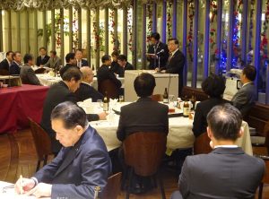 駐札幌辦事處處長陳桎宏受邀在北海道議會日台親善議員會發表演講