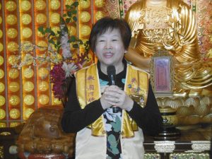 陳秀卿受母親影響 以成為佛化家庭而努力