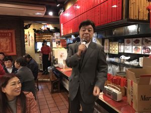 王學明準備參選下屆東京華僑總會會長