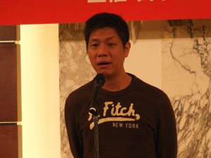 同訪問団の責任者である這虎音樂の趙家駒さん