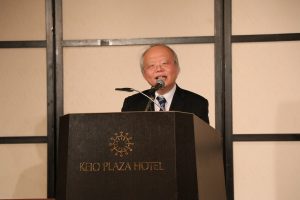駐日代表處副代表郭仲熙在新年懇親會中致詞