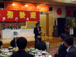 主催者の平戸観光協会・藤澤美好会長 主催者の平戸観光協会・藤澤美好会長