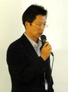 台湾貿易センター　福岡事務所　林所長