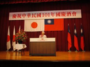 中琉文經協會理事長蔡雪泥