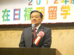 山口県日台交流協会/重冨剛克会長 山口県日台交流協会/重冨剛克会長