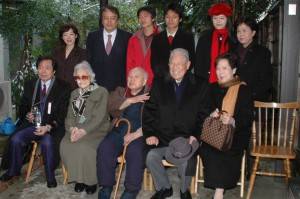 二度目の訪日。２００４年１２月３１日大晦日に京都入りした李登輝元総統は恩師の家を訪問した。( 写真提供：大田一博氏）