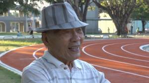 日本からの帰国後、小学校の教師となった黄茂己(日本名:春田茂正)さん