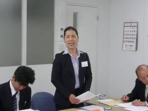大阪中華學校校長 陳雪霞報告校務