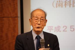東京台湾の会喜久四郎会長