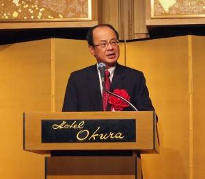 駐日代表沈斯淳表示台日關係正如總統馬英九所言，是特殊夥伴關係