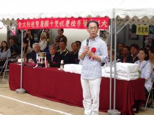 大阪中華學校理事長羅辰雄 
