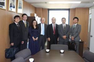 東京台商会一行と茨城県商工会連合会の面々