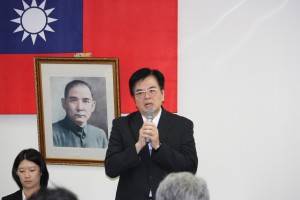 台湾科学技術協会徳山喜政理事長