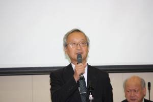 江頭憲治郎副理事長