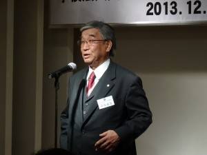 大阪府日華友好交流協會會長川合通夫