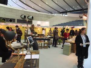 展場內特別設置台灣文創工藝展示空間，首度邀請台灣文創品牌到日本參展