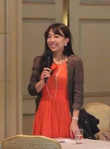 新任青年部部長の劉怡慧さん