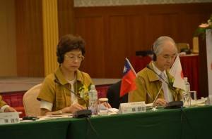 台湾観光協会賴瑟珍会長【＝左】(写真提供：観光局)