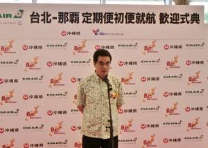 長榮航空副總經理聶健華盼近期可以再增加台沖航班