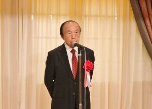 會長邱央棟表示希望透過客家文化研究，為世界和平貢獻心力