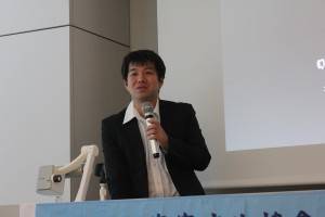 「ベトナム客家の移住とアイデンティティ—ンガイ人に関する覚書—」を講演した国立民族学博物館・河合洋尚教授