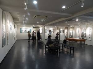 畫展會場