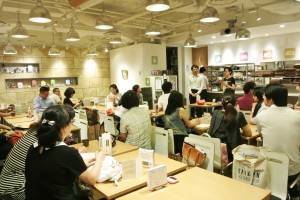 タニタ食堂視察の様子