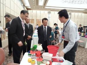 駐大阪辦事處副處長謝文發巡視各單位  與廠商意見交流