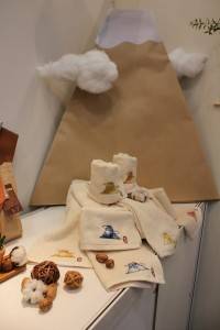 今回の為に製作したタオル製品