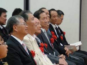 來賓專注聆聽同學演講