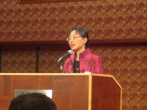 李淑珍・名誉団長行政院院長夫人