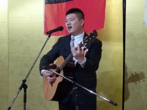 留學生帶來精彩表演