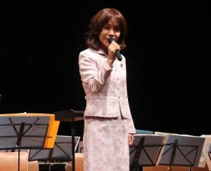 埼玉台湾総会・林月理会長。同コンサートでは自らダンスを披露した。