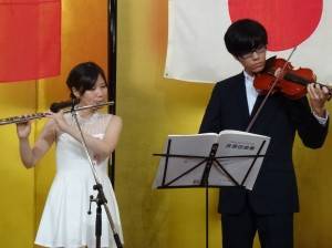 留學生合奏演出