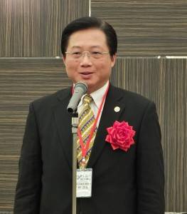 國際傑人會日本總會會長賴浩生感謝大家熱情與會
