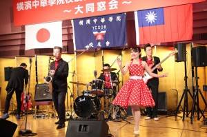 現場演奏為現場帶起熱鬧氣氛