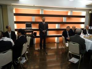 駐大阪辦事處處長蔡明耀感謝各界一年來對駐館的支持與協助