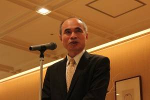 台北駐日経済文化代表処の余吉政副代表