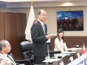 駐日代表沈斯淳表示藉由此次瓷品致贈,格外具有文化交流意義