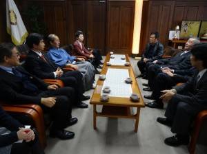 針對京都觀光交換意見
