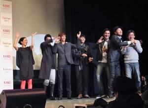 Ｒａｋｅ和中孝介現場演唱電影主題曲，Ｒａｋｅ特別找魏德聖一起合唱